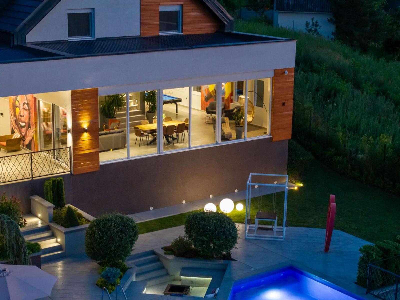Riverside Pool Villa-Sremski Karlovci Buitenkant foto